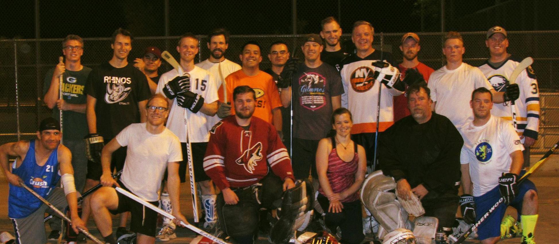 PSHL Tucson Street Hockey Pickup Games Pima Street Hockey League