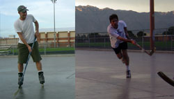 Andy and Bob, Pima Street Hockey League Founders